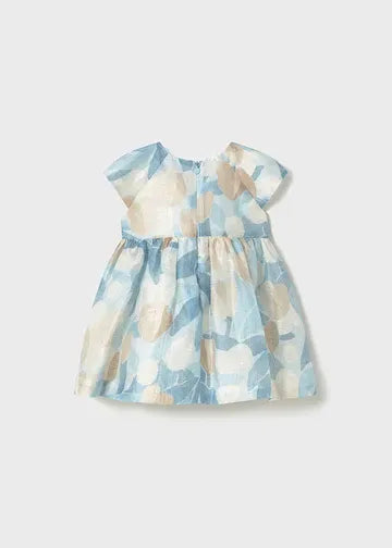 Vestido Estampado Moño Azul Mayoral estilo