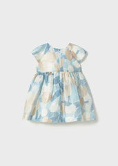 Vestido Estampado Moño Azul Mayoral estilo