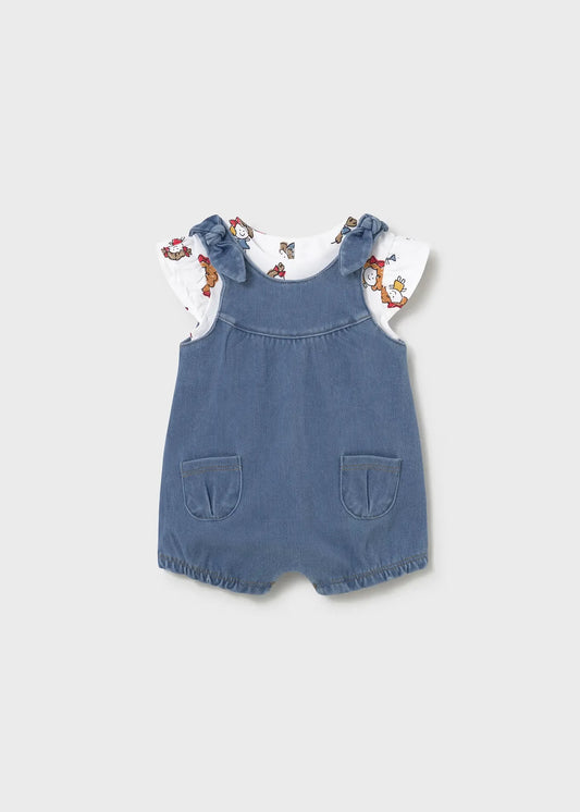 Conjunto Blusa y Braga Denim Mayoral