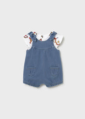 Conjunto Blusa y Braga Denim Mayoral