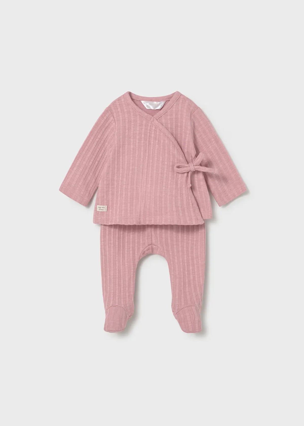 Conjunto Pantalón Lazo Rosa Mayoral