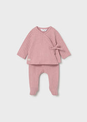 Conjunto Pantalón Lazo Rosa Mayoral