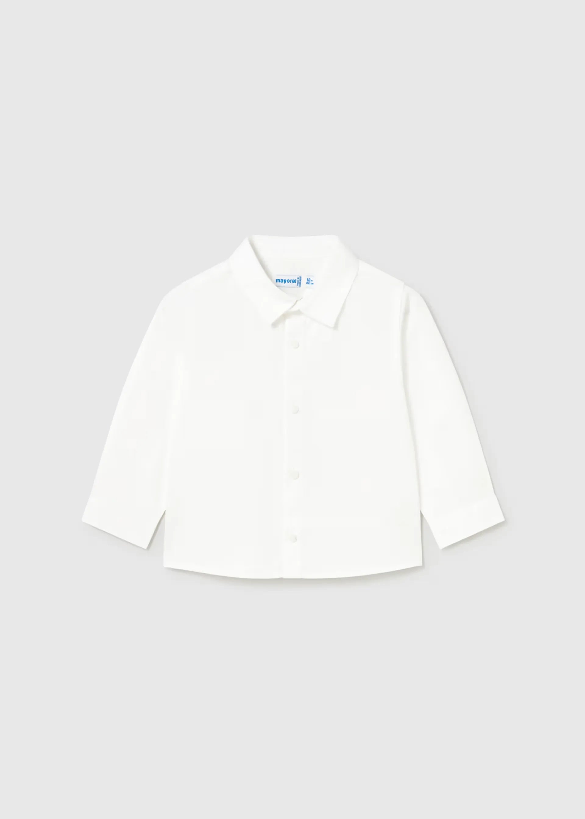 Camisa Manga Larga Blanco Mayoral