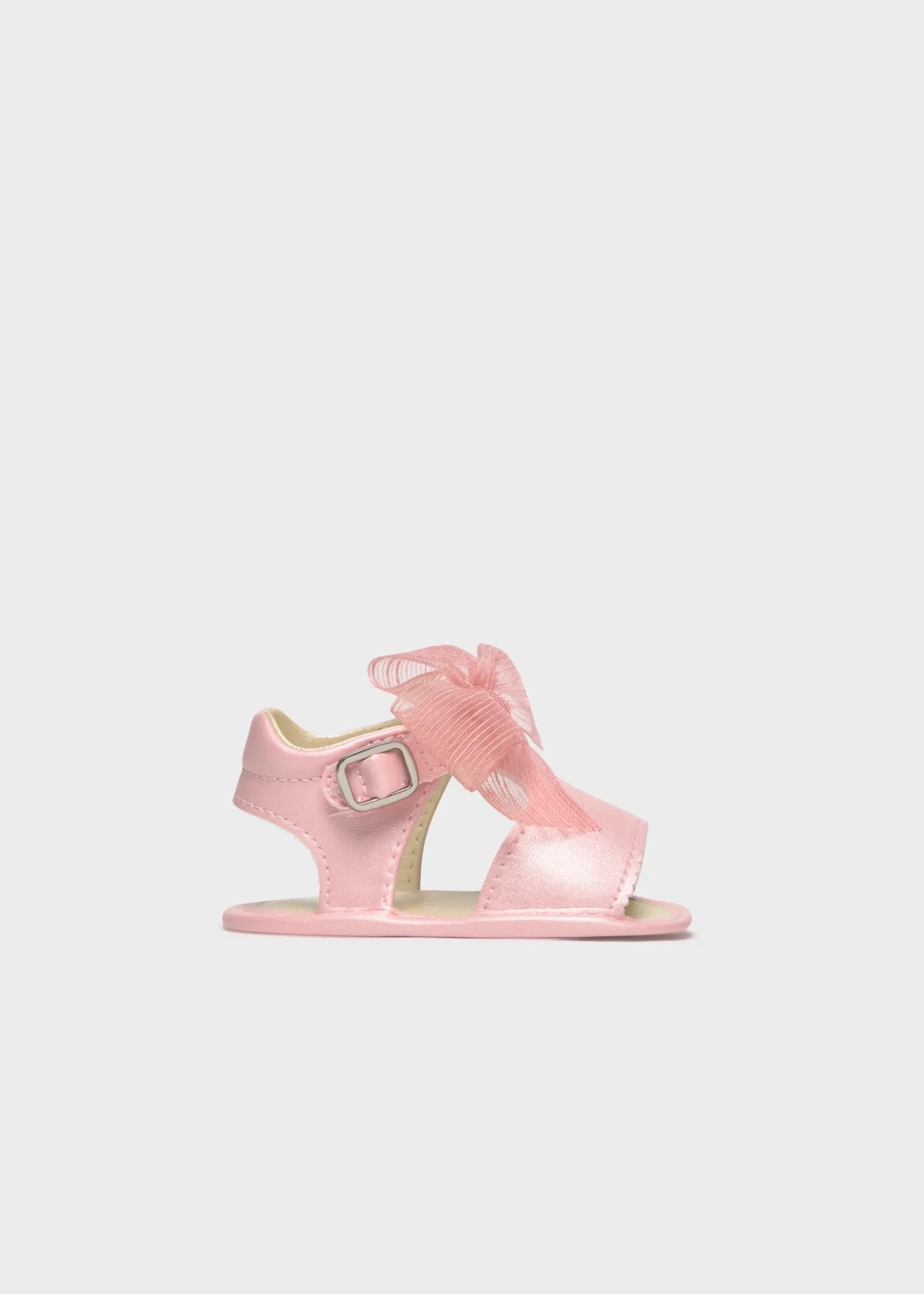 Sandalias sin Suela Moño Rosa Mayoral estilo
