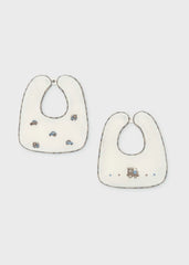 Set 2 Baberos Carro Beige Mayoral