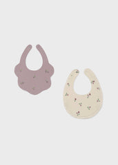 Set 2 Baberos Impermeables Lila Mayoral