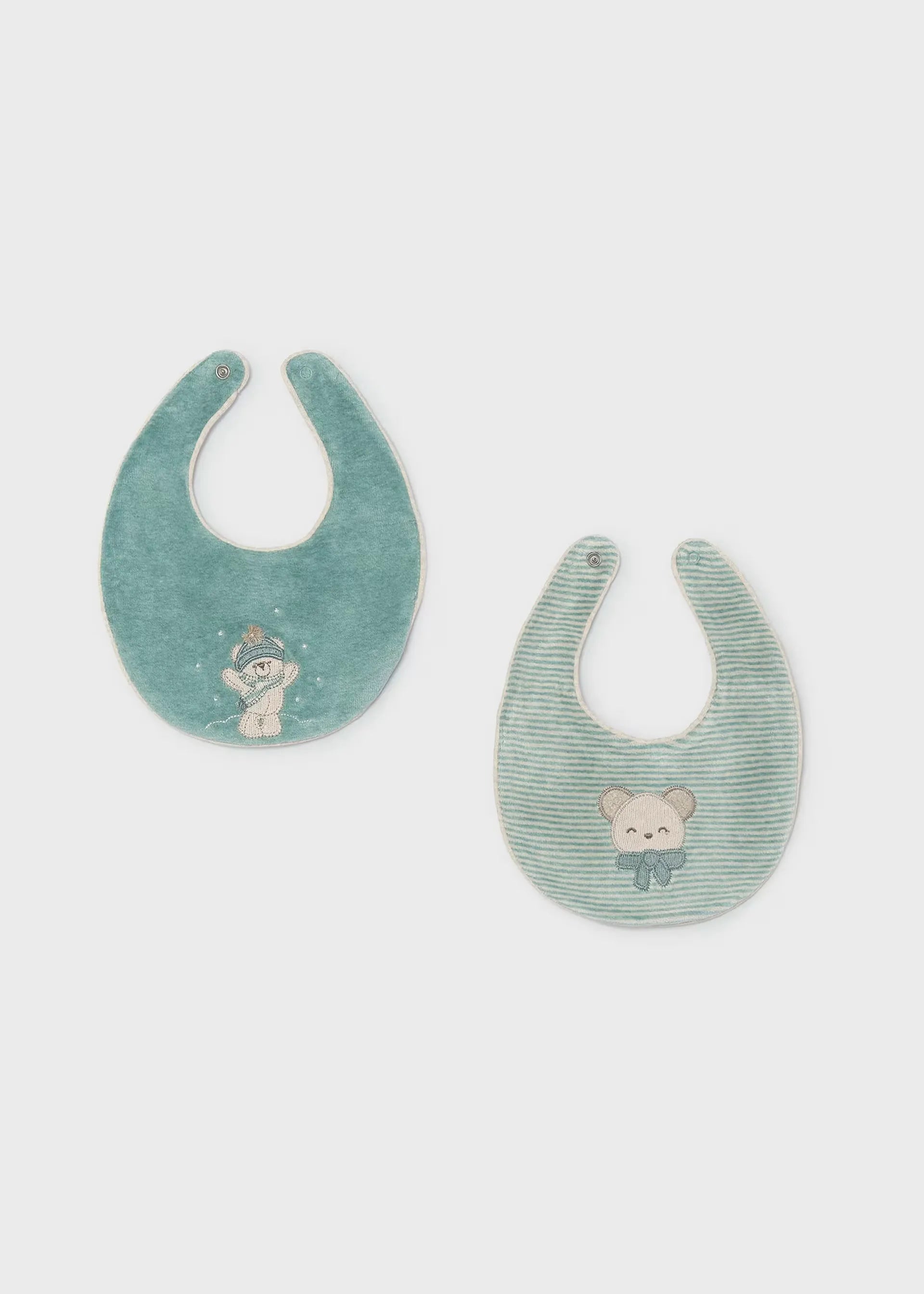 Set 2 Baberos Impermeables Mineral Verde Mayoral