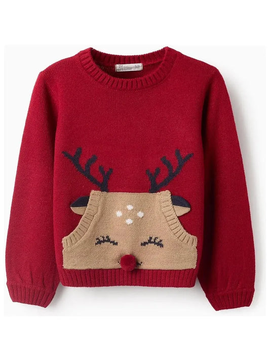 Saco Jersey Tricot Reno Rojo
