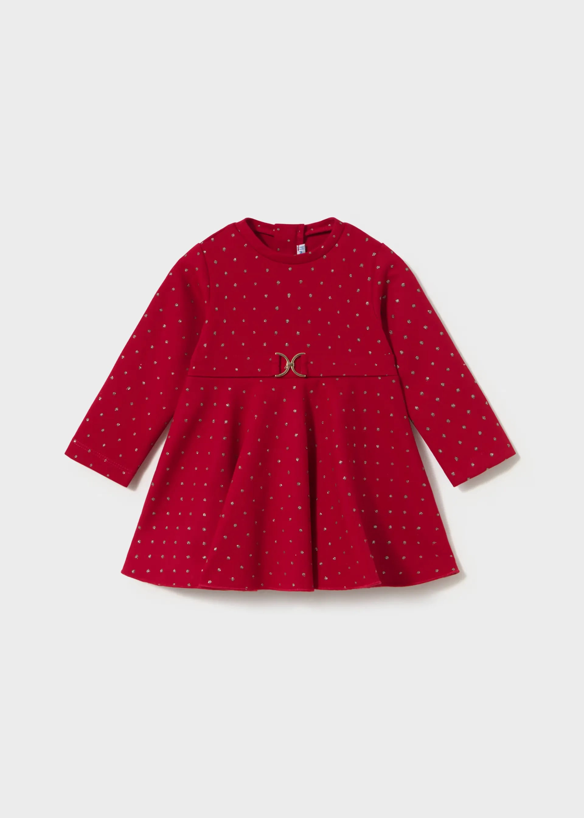 Vestido Neopreno Puntos Rojo Mayoral