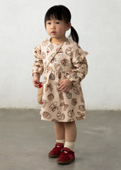 Vestido Estampado Postres Café Mayoral