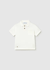 Polo Bolsillo Blanco Mayoral