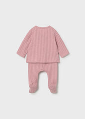 Conjunto Pantalón Lazo Rosa Mayoral estilo