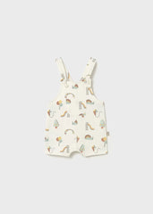 Overol Estampado Caracol Crema Mayoral