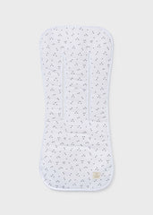 Acolchado Para Coche Corazones Gris Mayoral