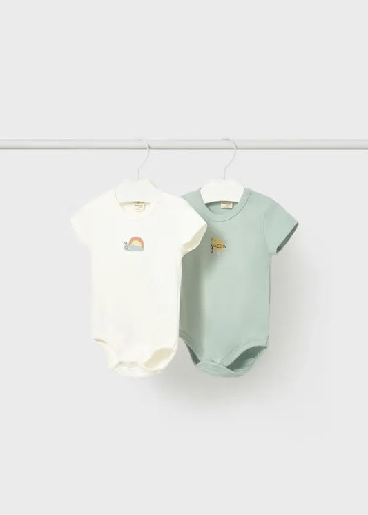 Set 2 Bodys Estampado Caracol Mayoral