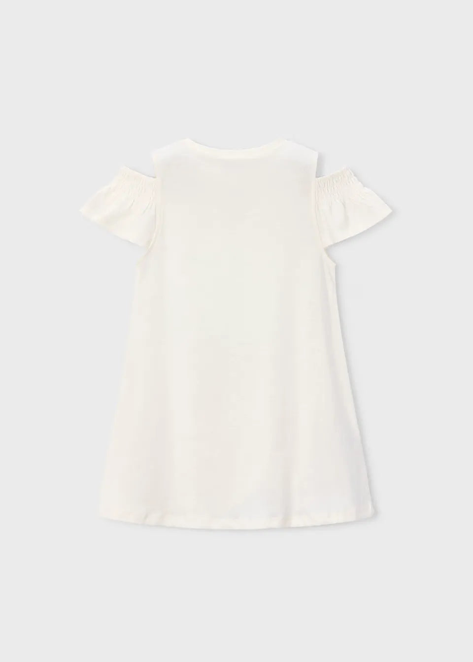 Vestido Estampado con Bolso Blanco Mayoral diseño
