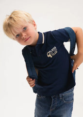 Polo Estampado Fútbol Player Mayoral niño