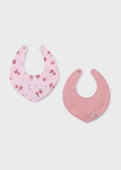 Set 2 Baberos Estampado Peras Rosa Mayoral