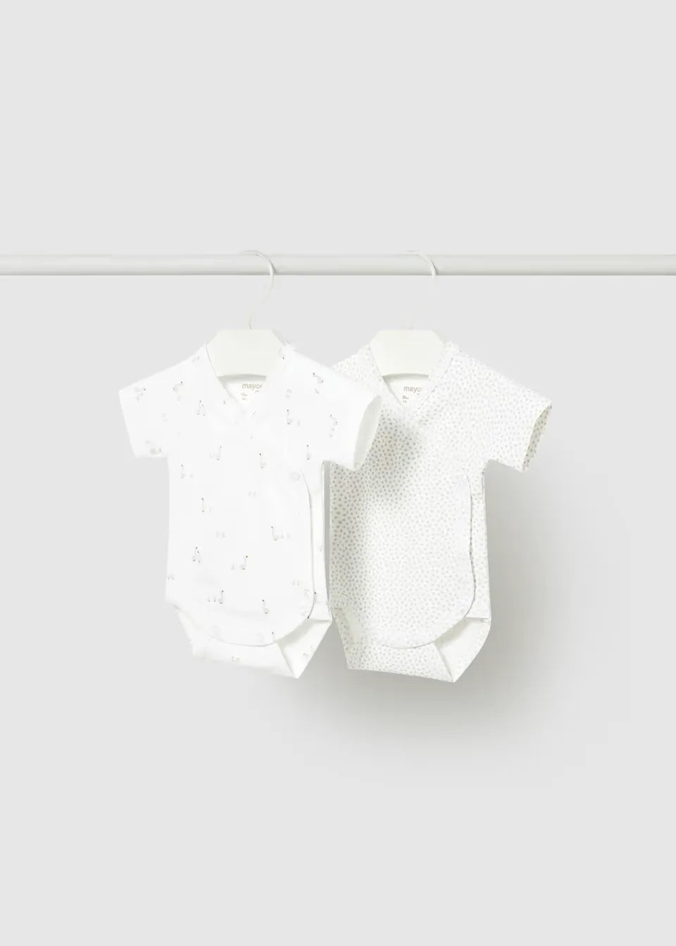 Set 2 Bodys Estampado Patos Gris Mayoral 