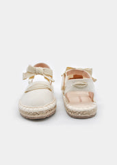 Sandalias Talon Yute Lazo Crudo Mayoral