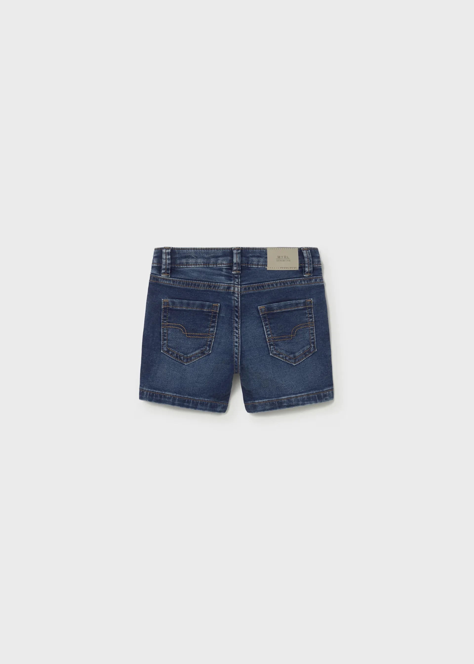 Bermuda Vaquera Denim Oscuro Mayoral estilo