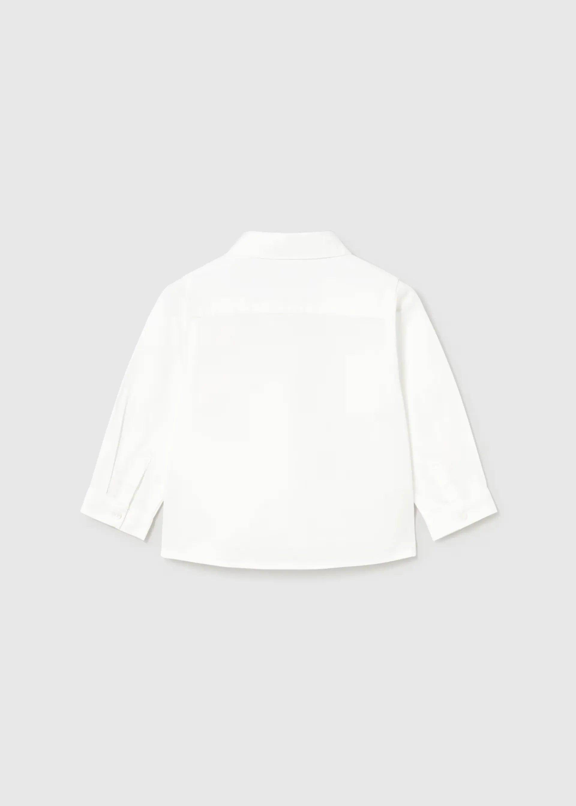 Camisa Manga Larga Blanco Mayoral Revés