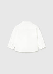Camisa Manga Larga Blanco Mayoral Revés