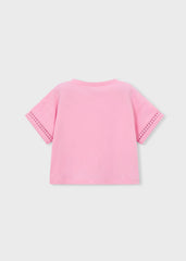 Blusa Nudo Rosa Mayoral estilo