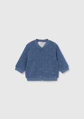 Conjunto 3 Piezas Tricot Carro Azul Mayoral Chaqueta