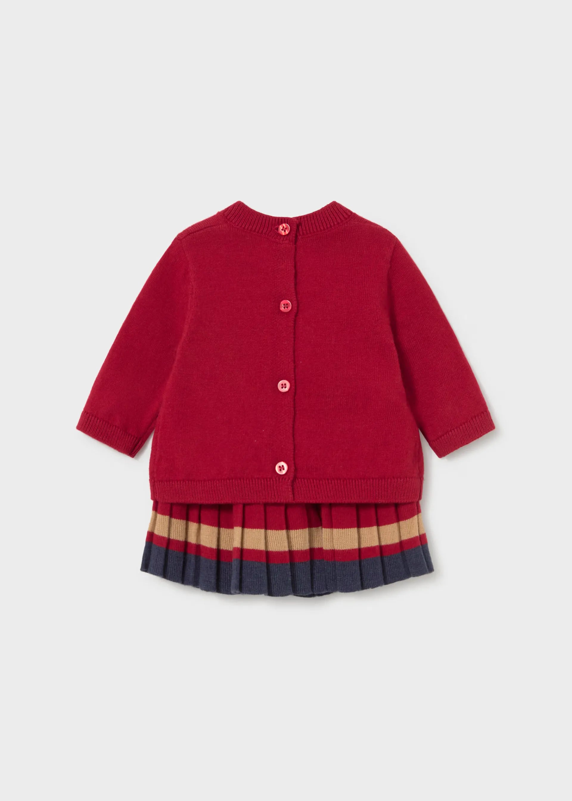 Conjunto Falda Tricot Venado Rojo Mayoral Moda