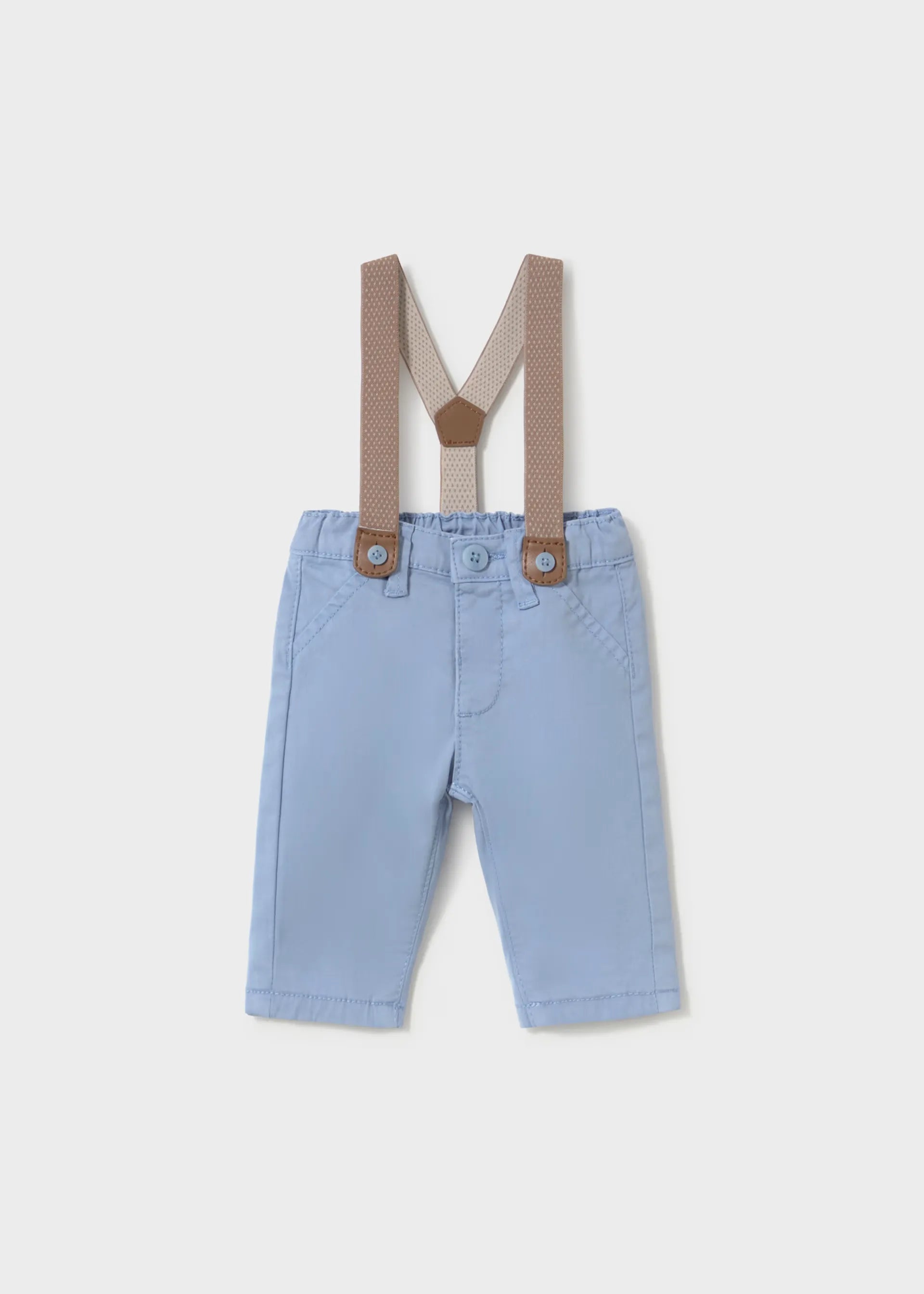 Pantalon Con Tirantes Lluvia Azul Mayoral