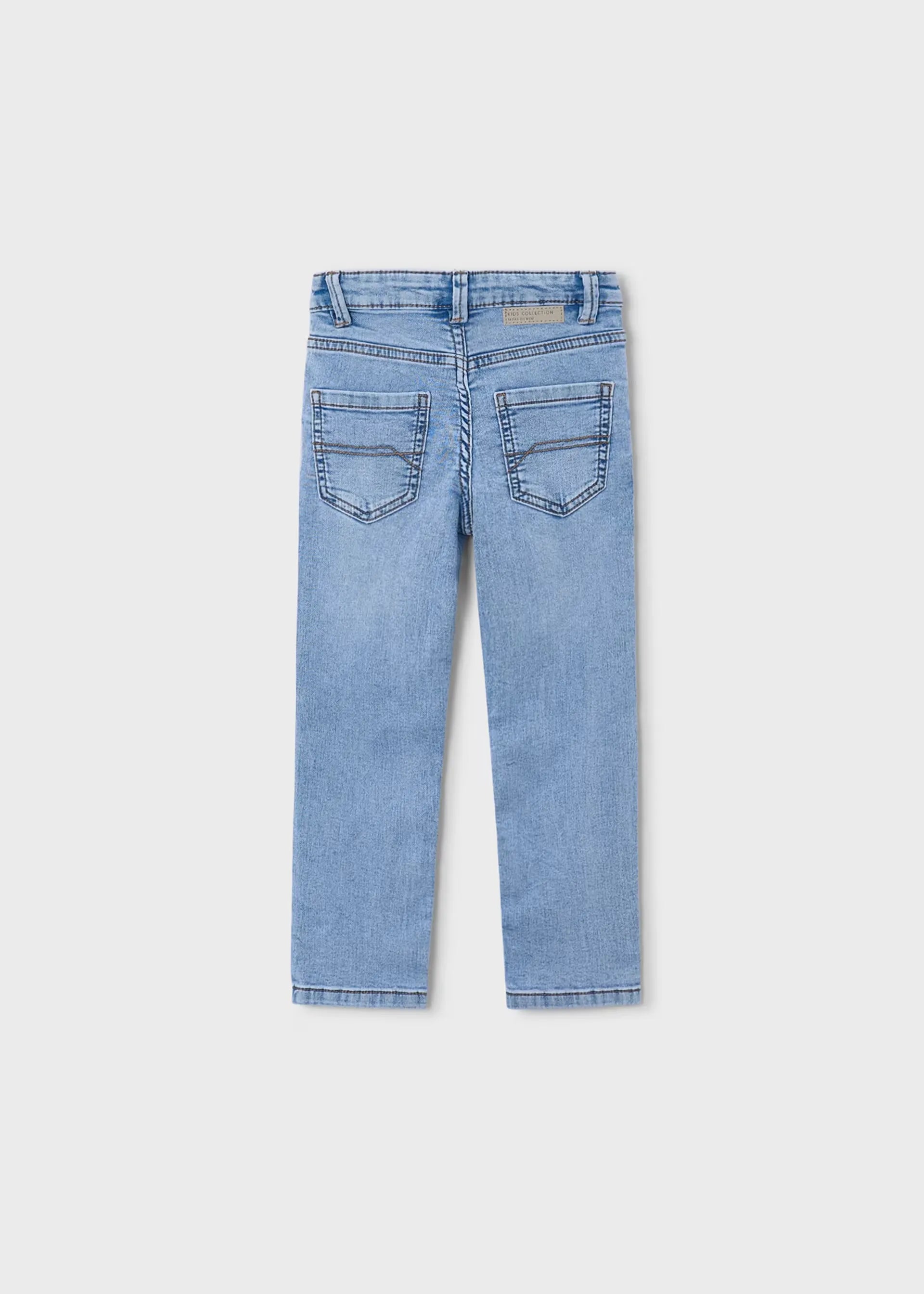 Pantalón Tejano Clásico Denim Claro Mayoral estilo