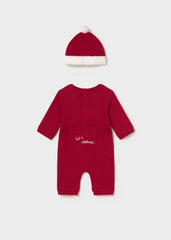 Pijama Con Gorro Navidad Venado Rojo Mayoral Moda