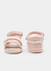 Sandalias Pelum Volantes Rosa Mayoral