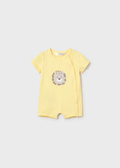 Pelele Estampado León Amarillo Mayoral