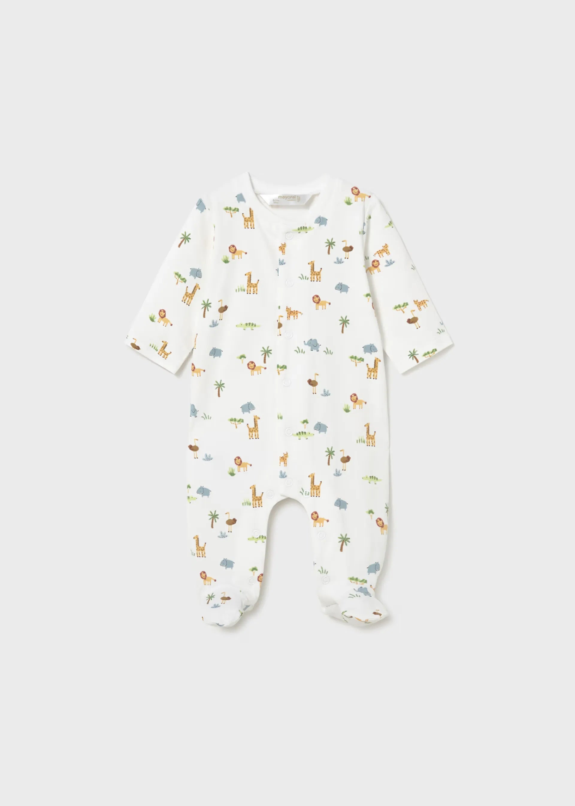Set 2 Pijamas Estampado León Amarillo Mayoral estilo