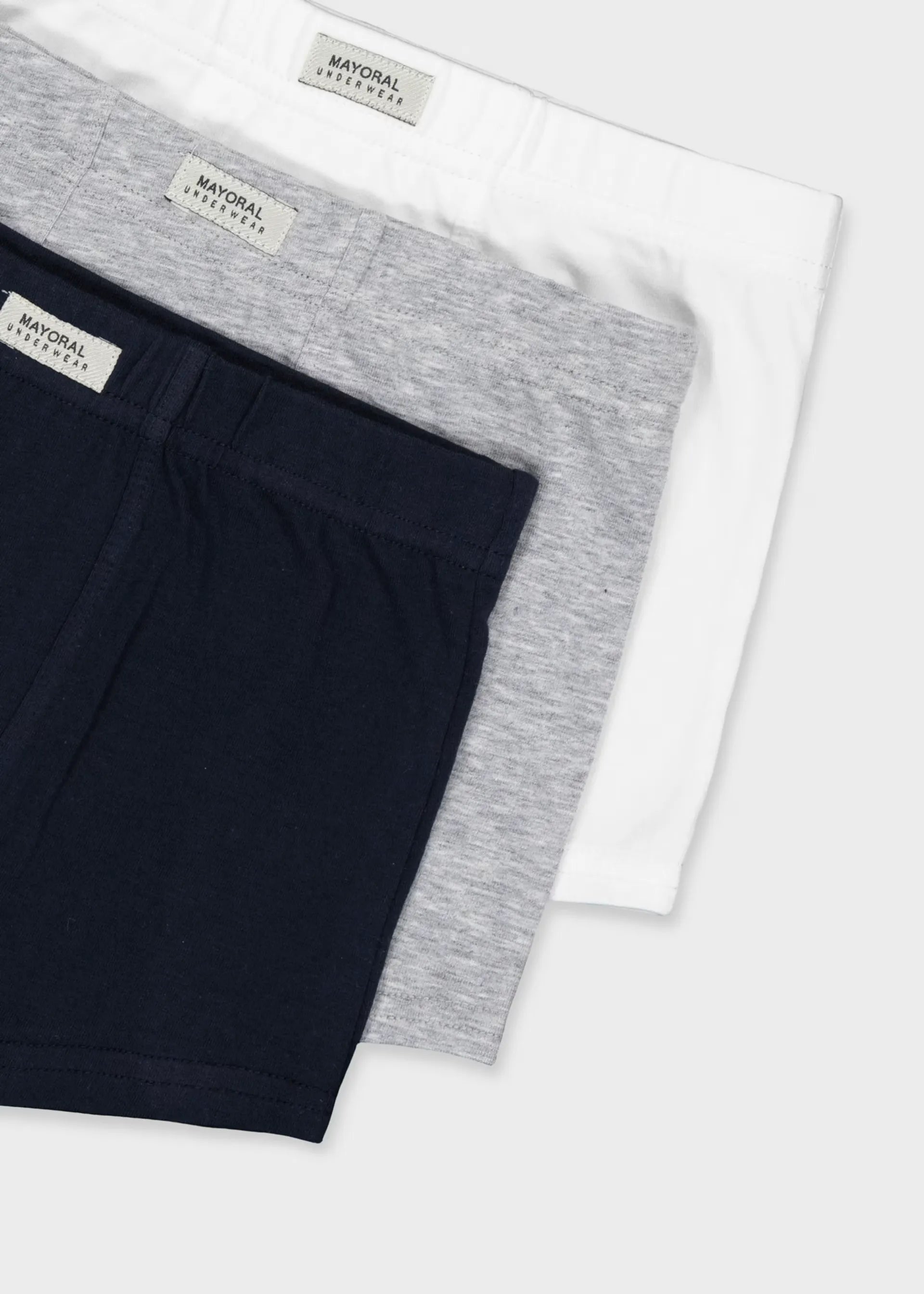 Set 3 Boxer Unicolor Navy Mayoral Detalle