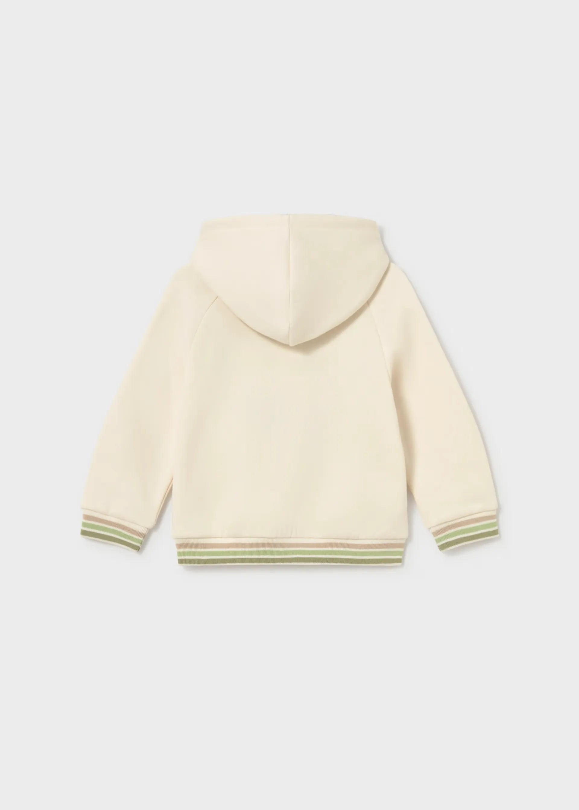 Saco Bordado Dino Combinado Beige Verde Mayoral Revés