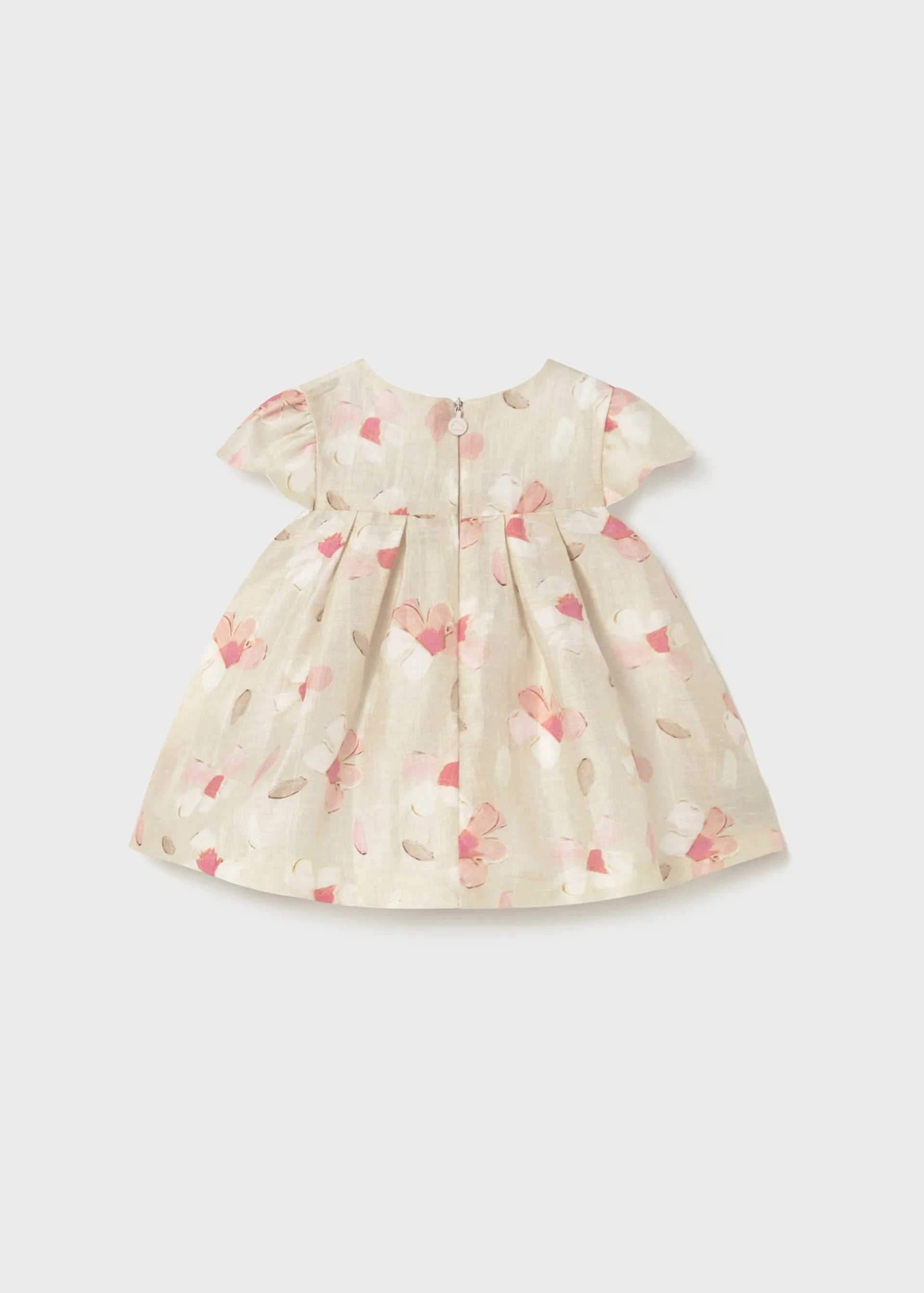 Vestido Estampado Flor Ceremonia Rosa Mayoral estilo