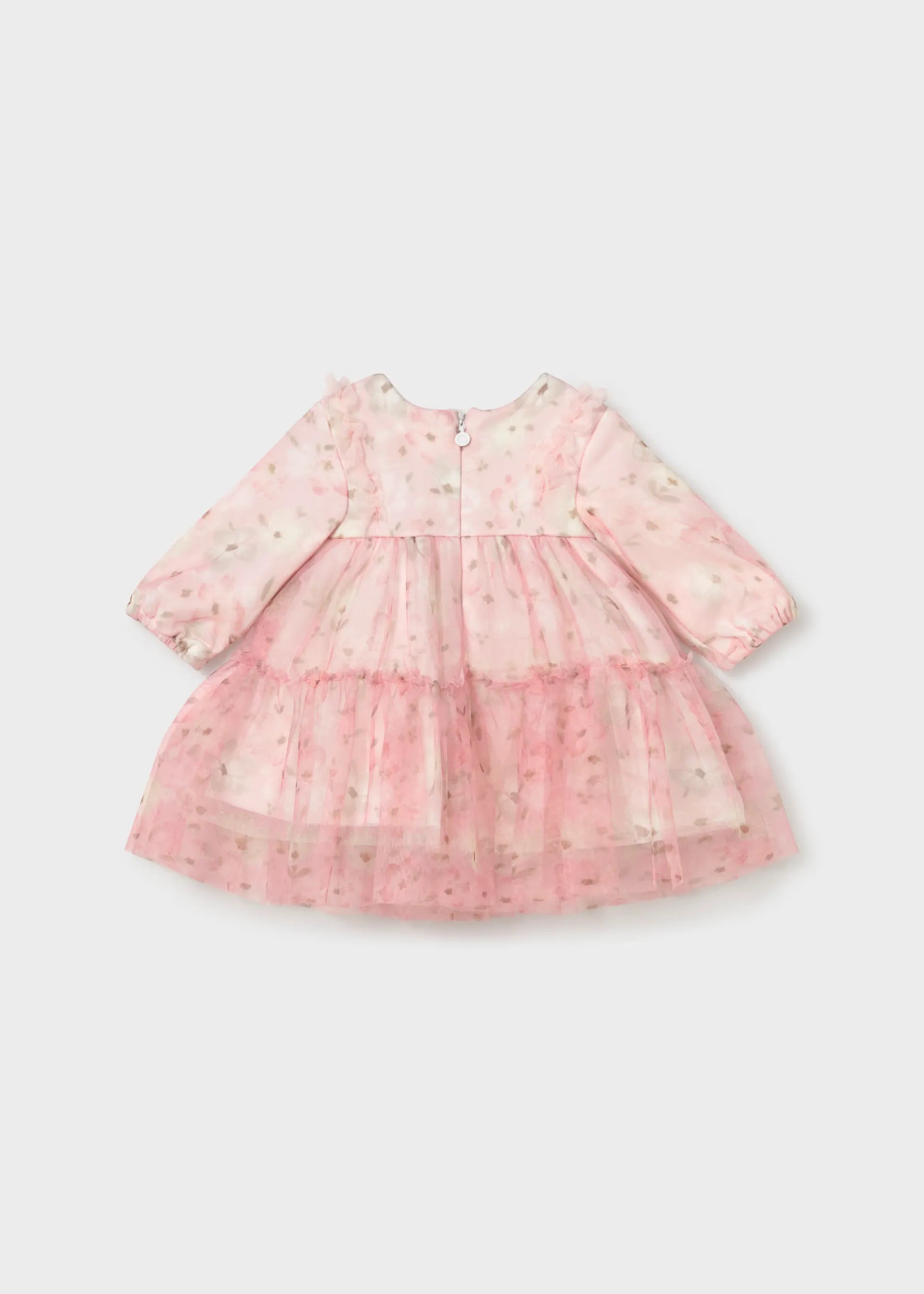 Vestido Tul Flores Rose Mayoral Moda