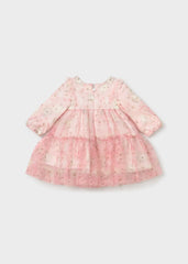 Vestido Tul Flores Rose Mayoral Moda