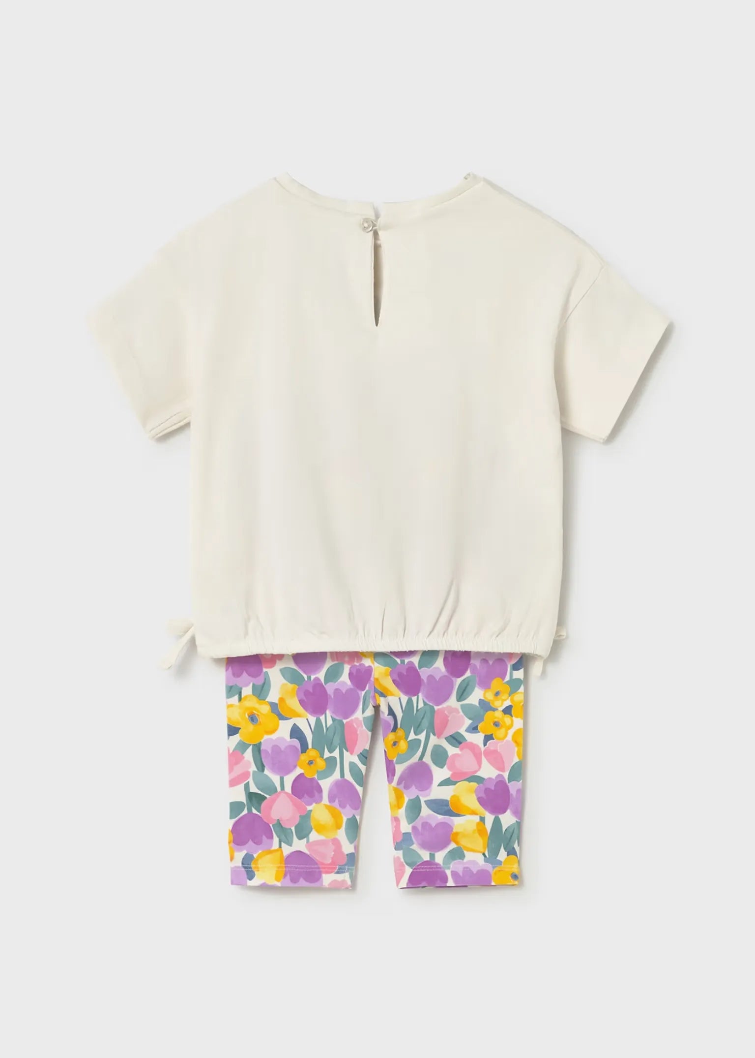 Conjunto Leggins Estampado Florar Lila Mayoral estilo 