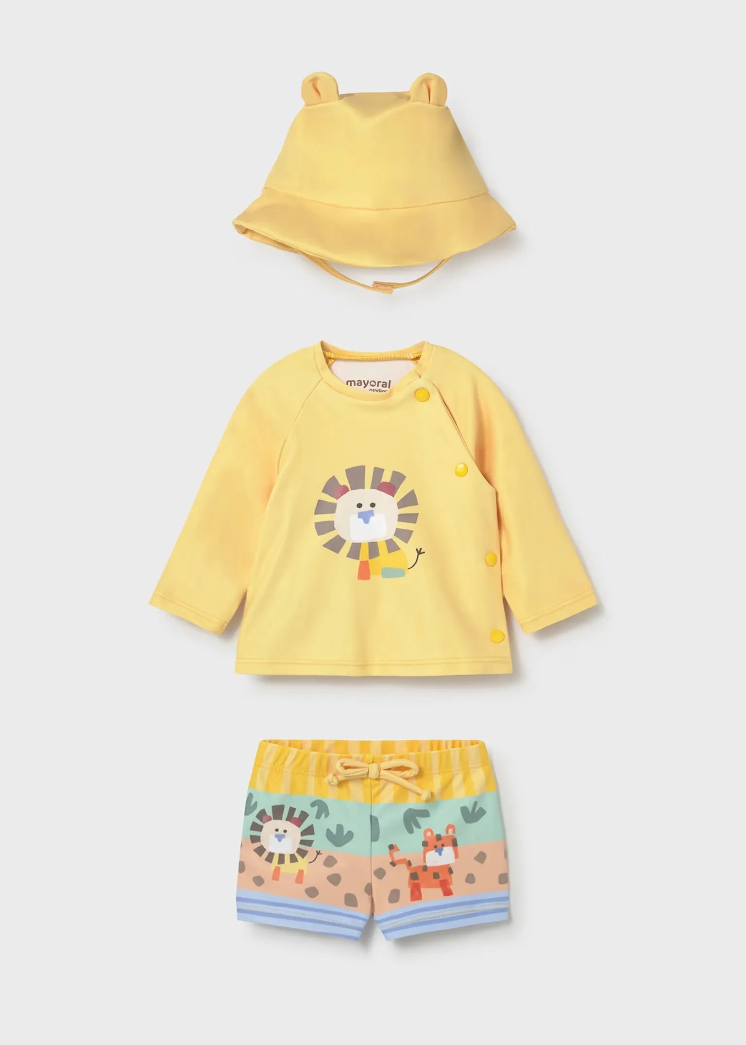 Traje de Baño Estampado León Amarillo Mayoral