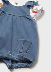 Conjunto Blusa y Braga Denim Mayoral detalle
