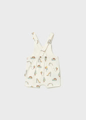 Overol Estampado Caracol Crema Mayoral estilo