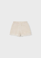 Short Tejido Beige Mayoral