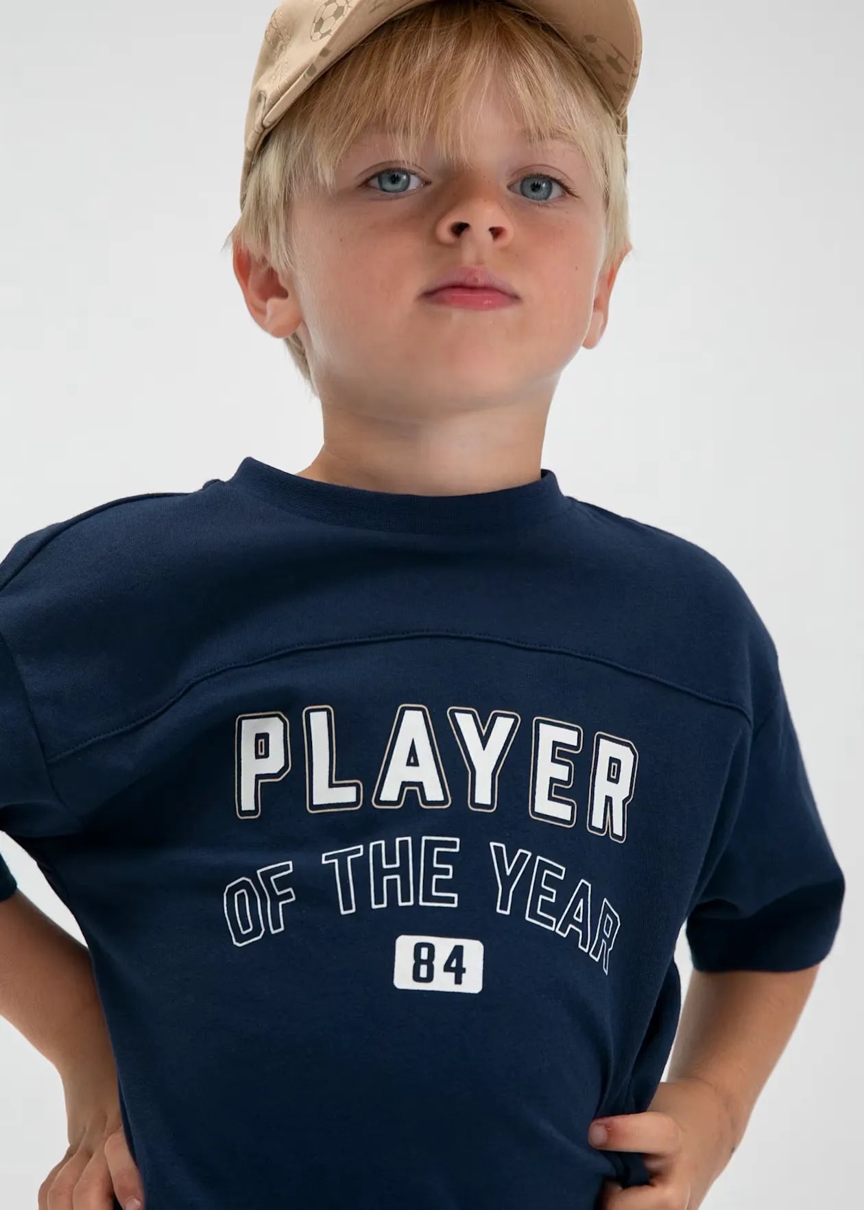 Conjunto Bermuda Estampado Navy Player Mayoral niño