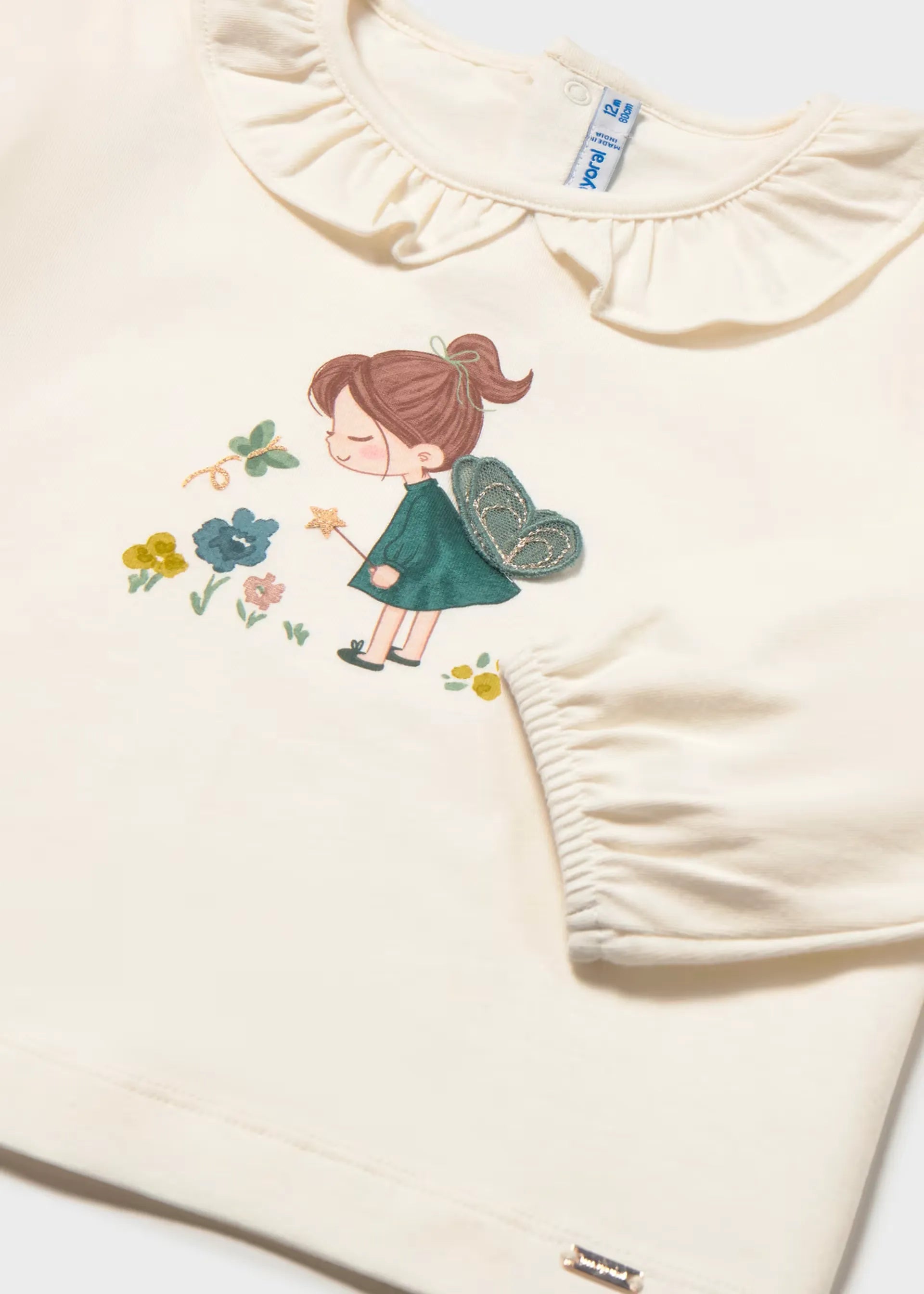 Blusas Manga Larga Mariposa Mayoral detalle