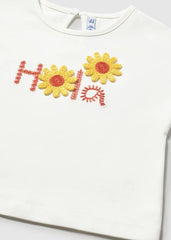 Blusa Estampado Crochet Hola Mayoral detalle