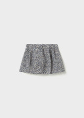 Conjunto 3 Piezas Falda Tejido Azul estilo 